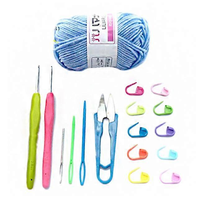 Crochet Hooks Yarn Set 17 Piece