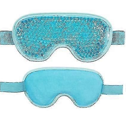 Cold Eye Mask Frozen With Plush Backing For Headache, Stress Relief