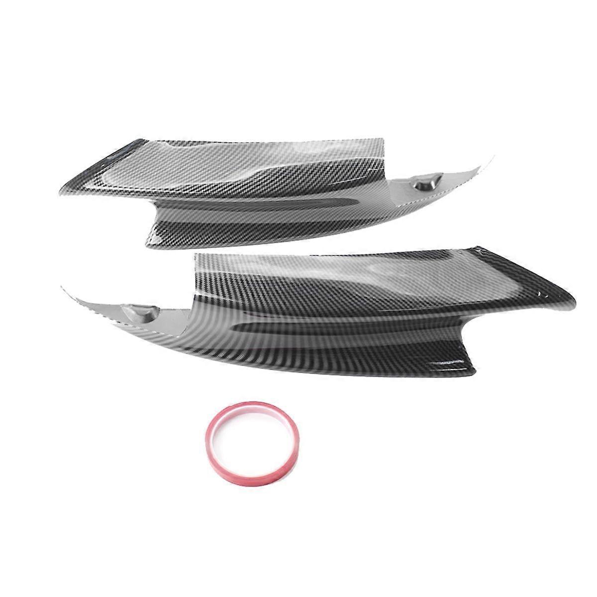 1 Paio Auto Anteriore Sinistra & Destra Paraurti Inferiore Splitter per E90 E92 E93 M3 2006-2013 Anteriore Labbro Trim Prot