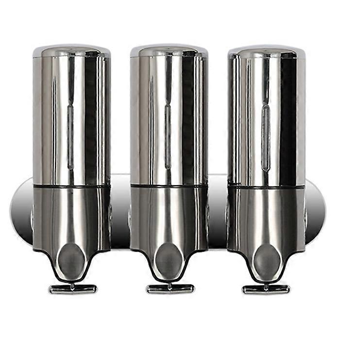 Triple Hotel Shower Manual Dispenser