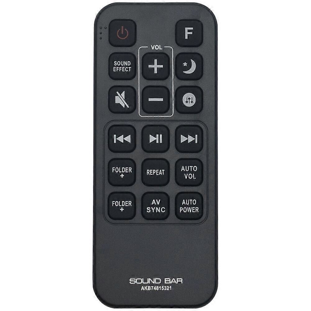 AKB74815321 For LG Sound Bar Remote SPJ4B-W SH5B SJ5Y SPJ5B-W SJ4Y