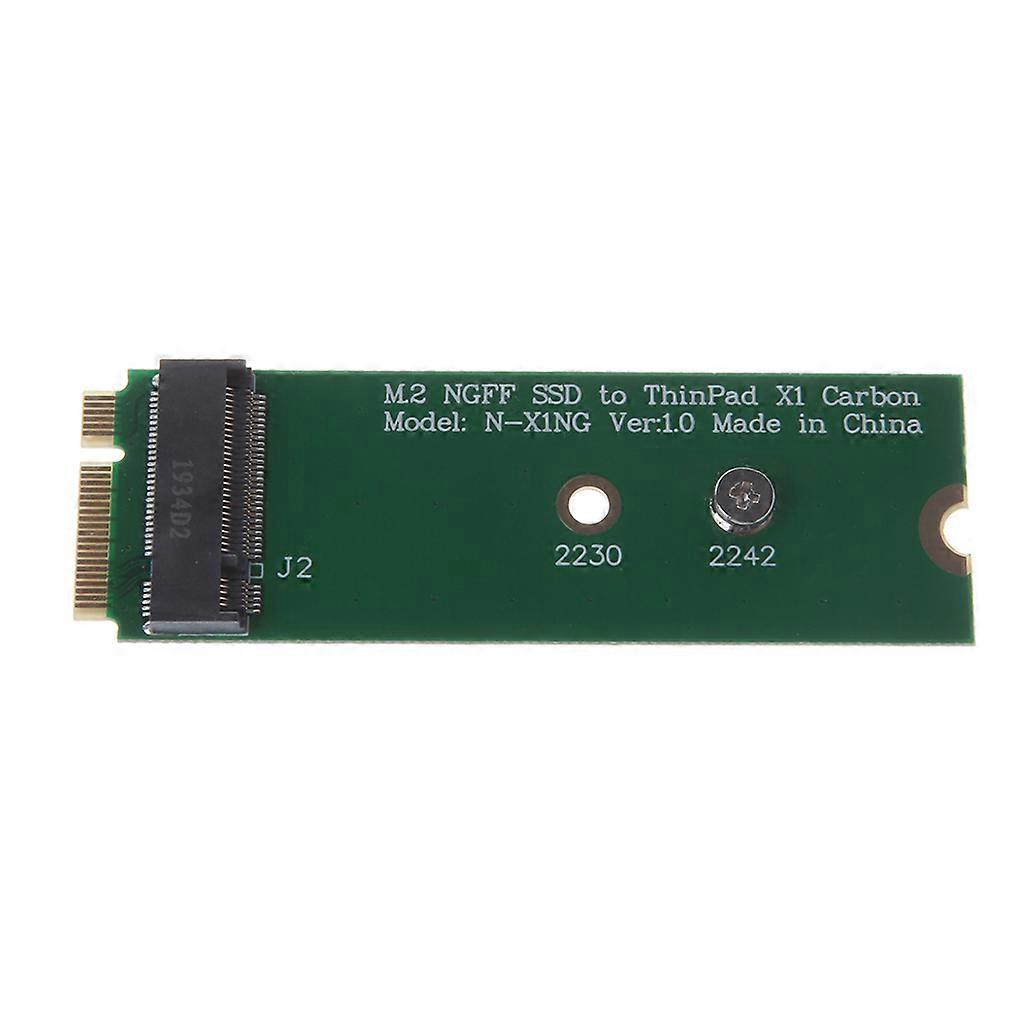 for M.2 NGFF SSD to Fit for Lenovo ThinkPad X1 Carbon 20+6pin SSD Adapter Board