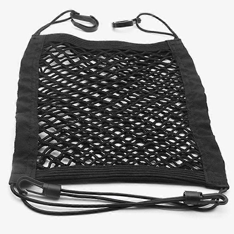 1/3 Layers Car Storage Net Bag Organizer Between Car Seats Stretchable Elastic Mesh Bag Organizer car Accessories Interior| |