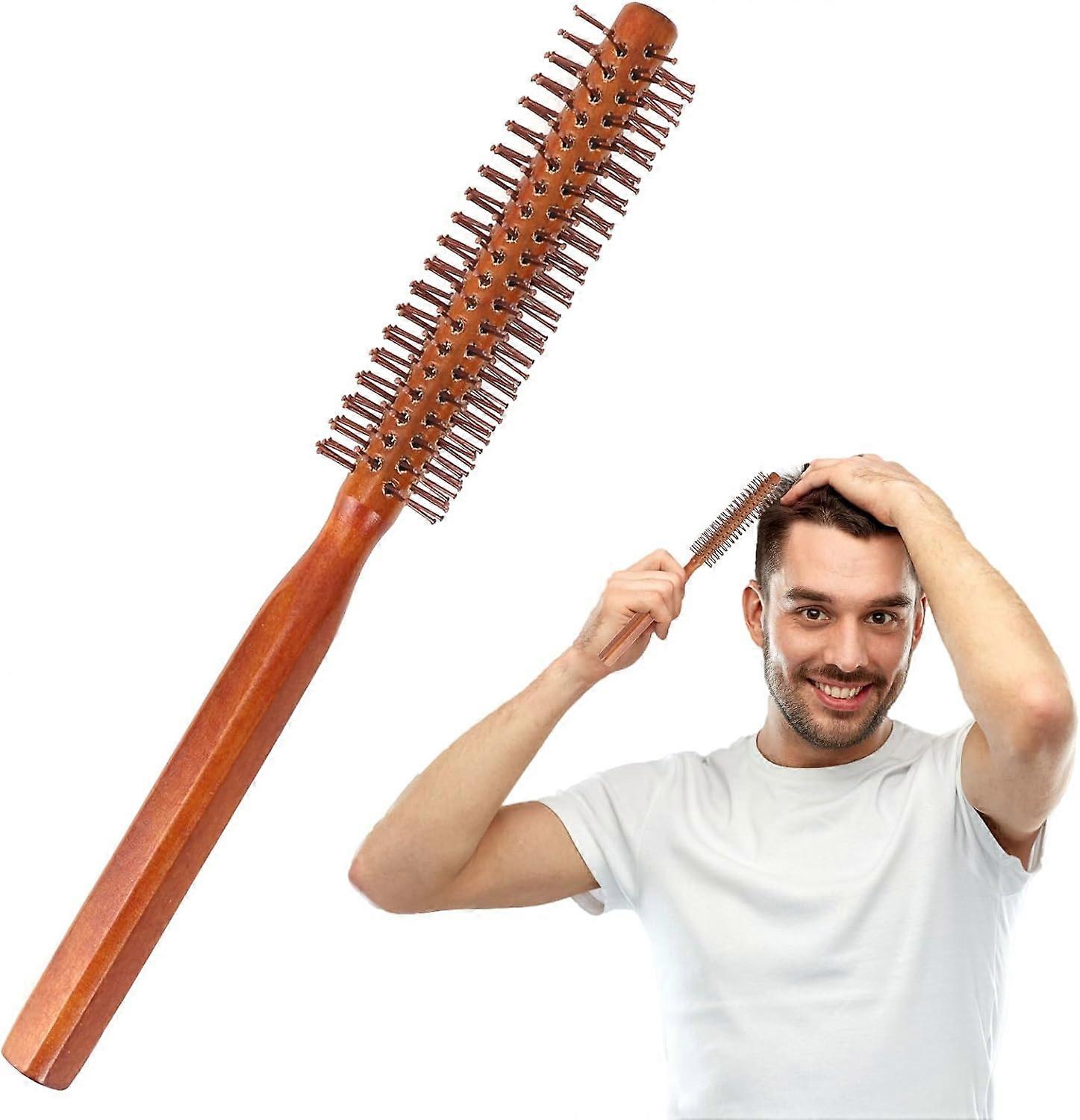 Okrągła szczotka do stylizacji włosów, mała szczotka do włosów Wałek Curlling Szczotka do włosów do suszenia włosów, Roller Curling Comb Styling Volume Szczotka do włosów