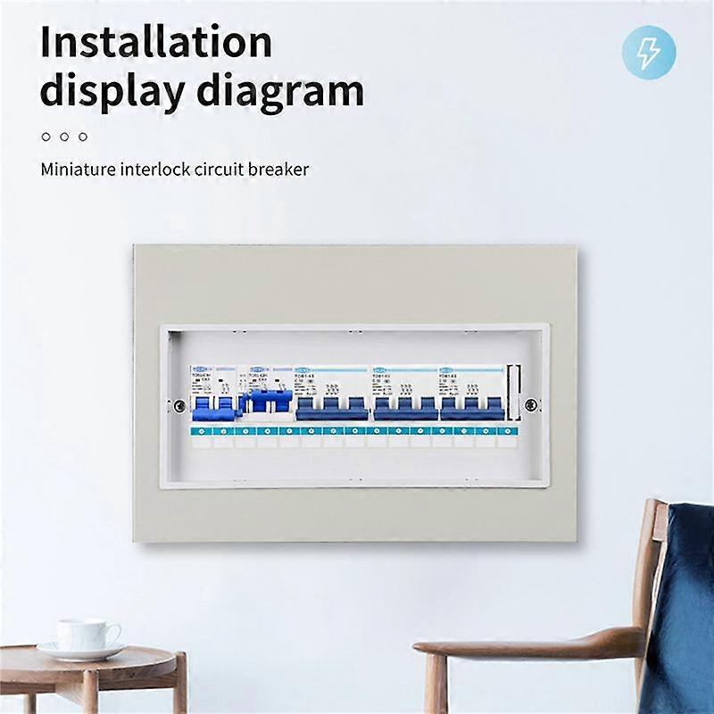2P+2P AC Dual Power Manual Transfer Switch Circuit Breaker MCB 50HZ/60HZ, 40A
