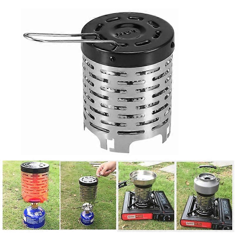 Outdoor Camping Equipment Windproof Wood Stoves Furnace Deconstructable Portable Picnic Stoves Cross Border Cooking Gas Burner Portable Cooking Stove