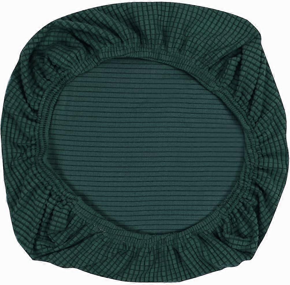 Housses de chaise lastiques en lasthanne- vert fonc- Lavable - Convient pour chaises de bureau, chaises de salle manger, bar, fte de mariage