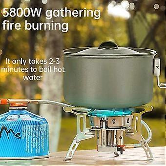 Réchaud Camping Gaz 3 Brûleurs Pliant 6800W - Neuf Avec Allumage Piézo | Parfait Randonnée