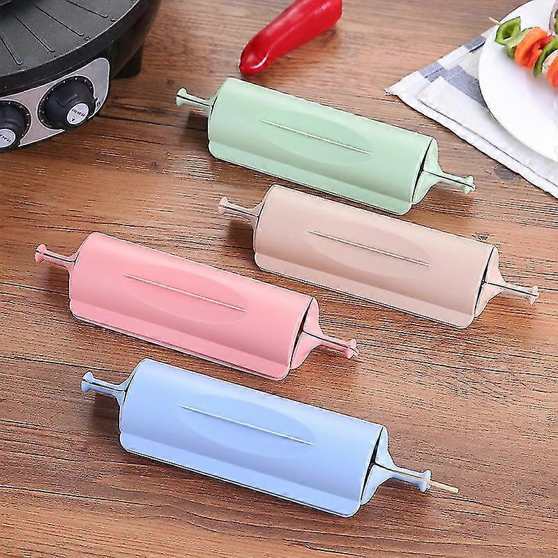 Manual Skewer, Barbecue Tool, Lamb Skewers, 2 Pieces, Pink