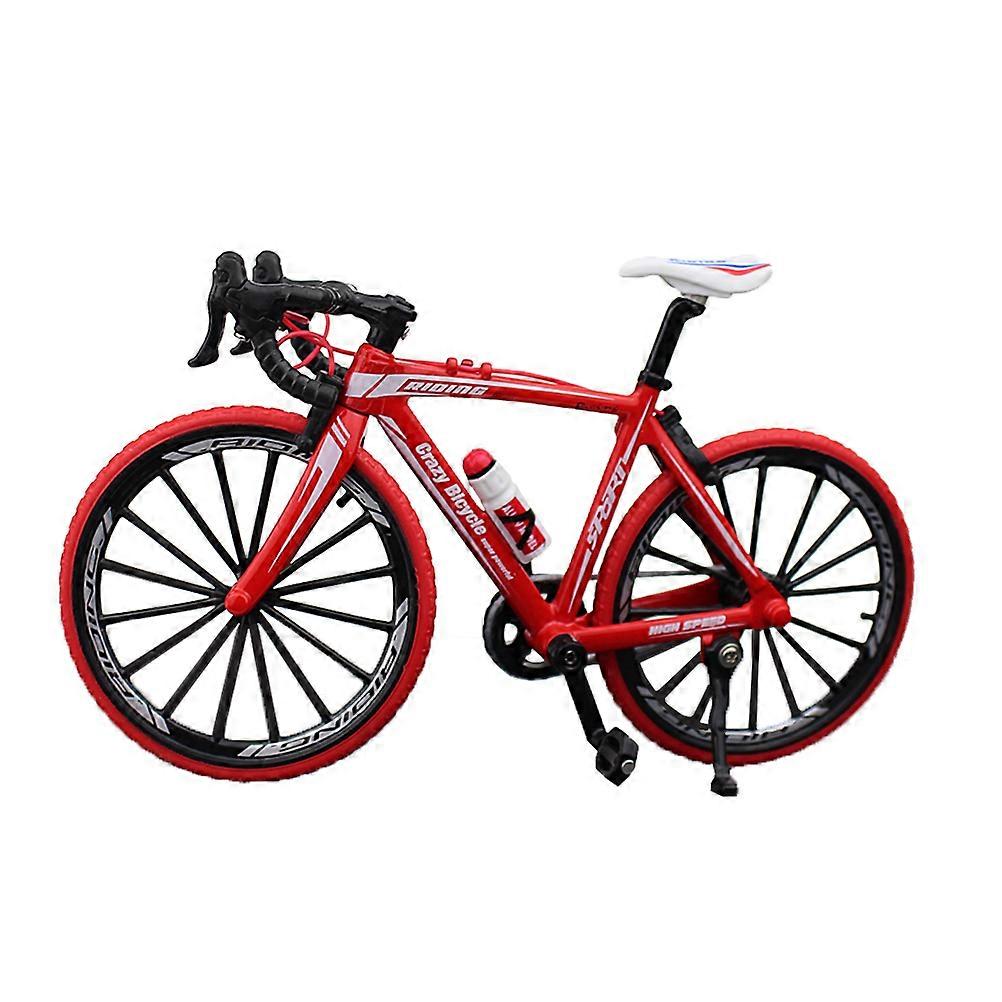 17.5x10.5cm Creative Alloy Model 1:10 Mini Simulation Toy (Curving Grip Red)