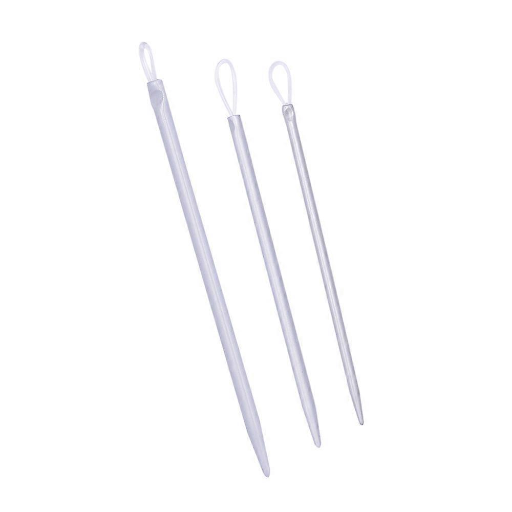 3Pcs Wool Needles Wool Threader Yarn Threader Hand Sewing Needles Sewing Supplies