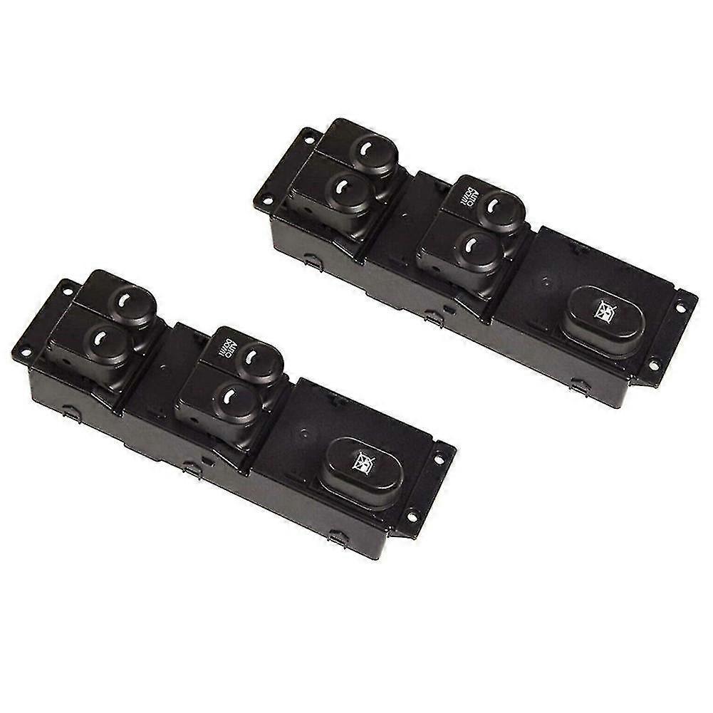 2x Car Front Left Master Power Window Switch 93570-1r101 For Accent 13-17