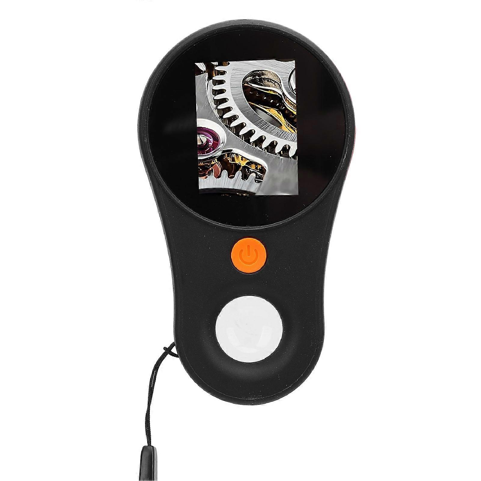 Digital Microscope 2MP 500x Magnification 2.0in Color Screen Fixed Focus Portable Handheld Magnifying Glass for Win Vista XP 7 8 10 11 