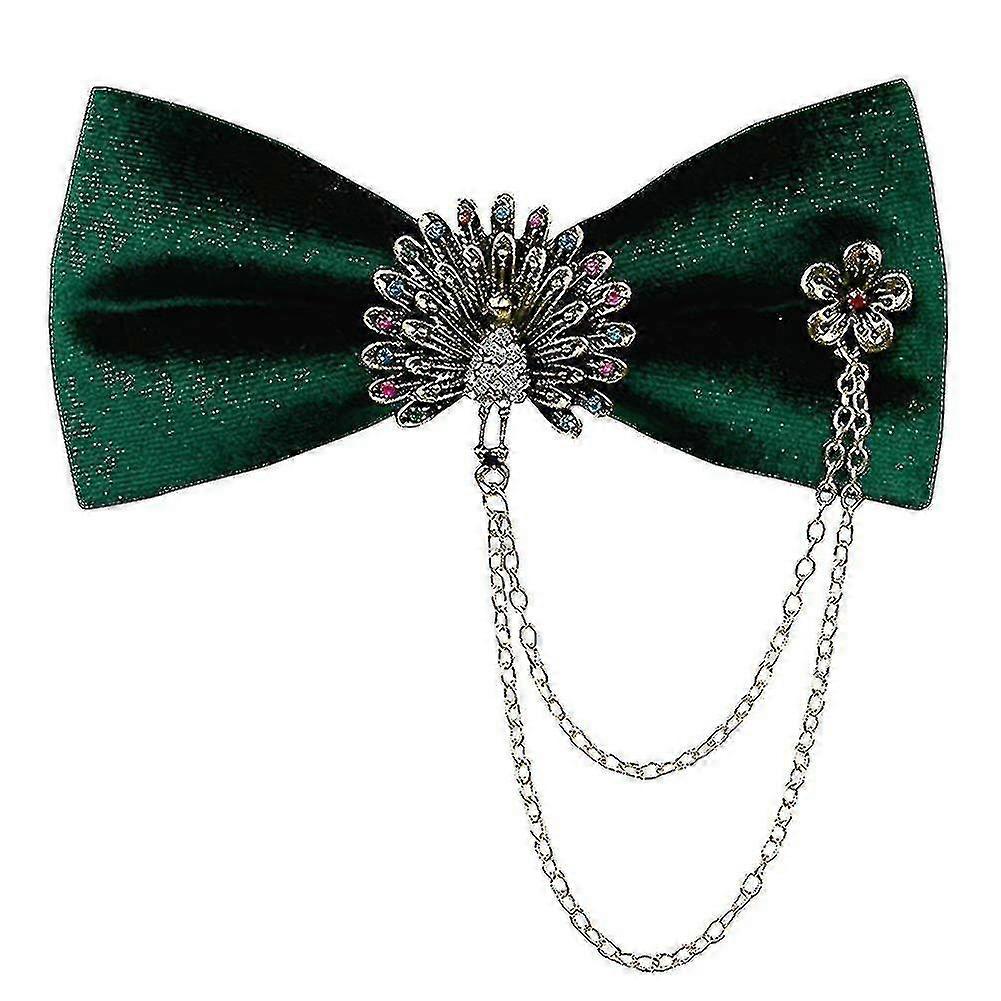 Men's Pre-tied Bowtie Adjustable Fabric Necktie