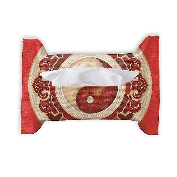 China Taichi Pattern Eight Diagram Paper Towel Tissue Bag Napkin Bumf