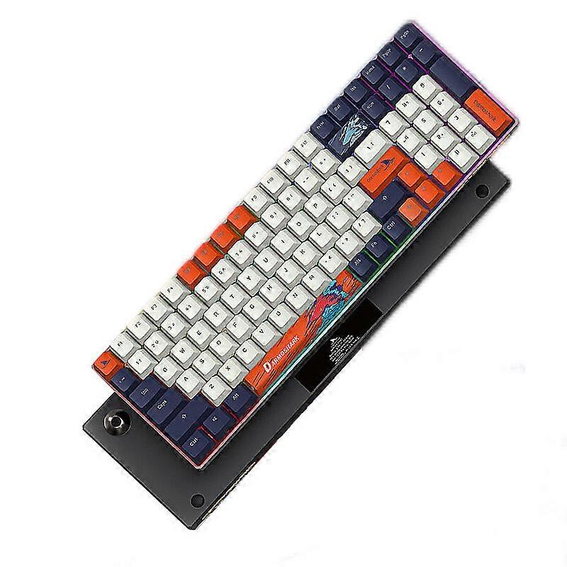 Darmoshark K1pro 100 Keys 2.4g Wireless Mechanical Gaming Keyboard Hot Swappable Gateron Switch Rgb Type-c Rechargeable Gaming Keyboard
