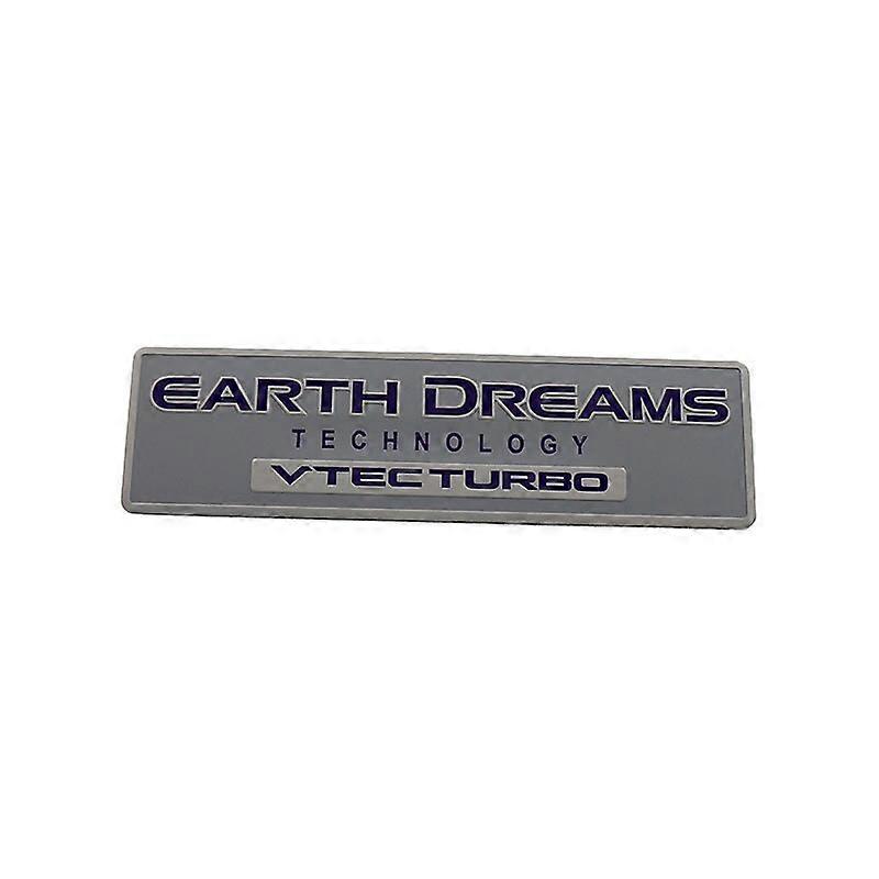 i-VTEC VTEC TURBO Earth Dreams for car Hood Fender trunk Nameplate Decal Emblem Badge Sticker