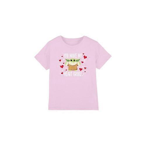 Star Wars Childrens/Kids You Make My Heart Grogu T-Shirt
