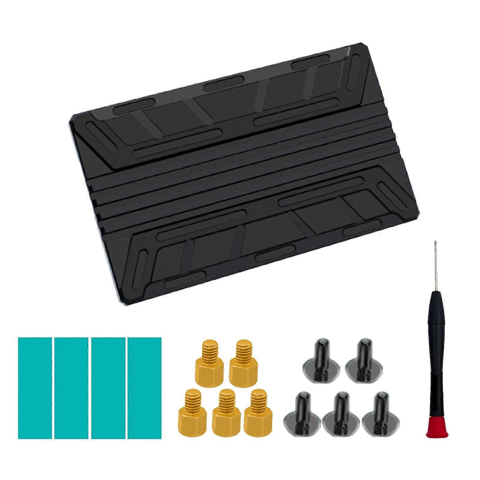 Adapter Card with Efficient Heat Dissipation Compact Size Expansion Adapter Motherboard Heat Sink Holder Set