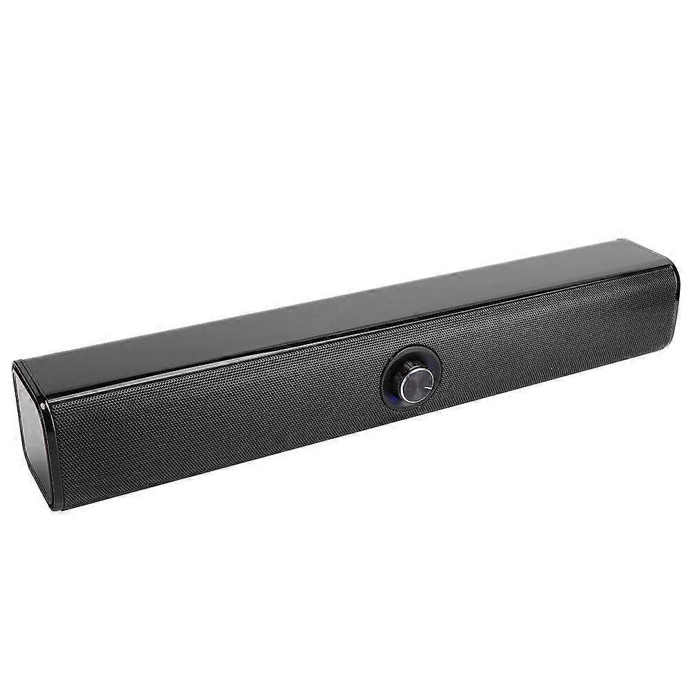 Desktop Wireless Bluetooth Speaker Soundbar Black for Computer Mobile Phone Tablet
