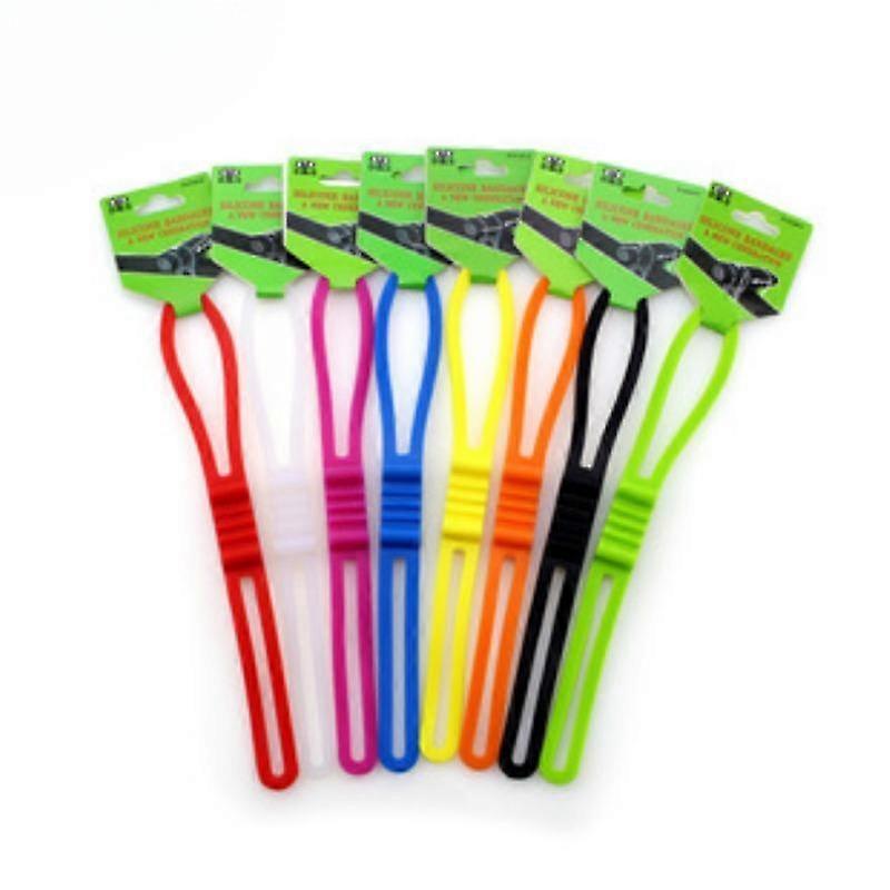 High Elastic Silicone Strap Bicycle Binding Strap Strap Lamp Strap for Mountain Bike Riding