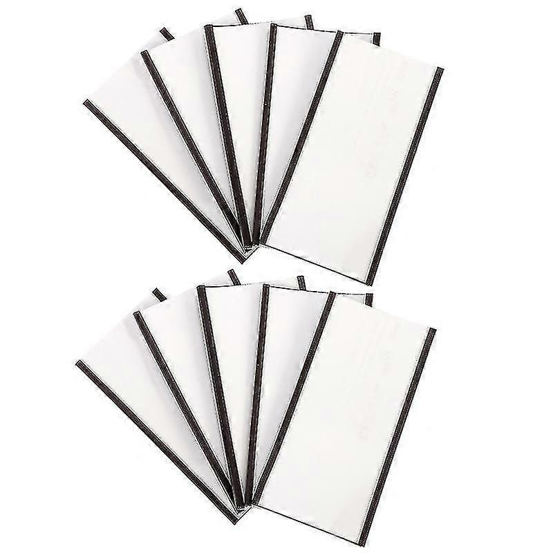 10Pcs Magnetic Label Display Holder,Magnetic Label Holder, Set Of 10, Display Organizer