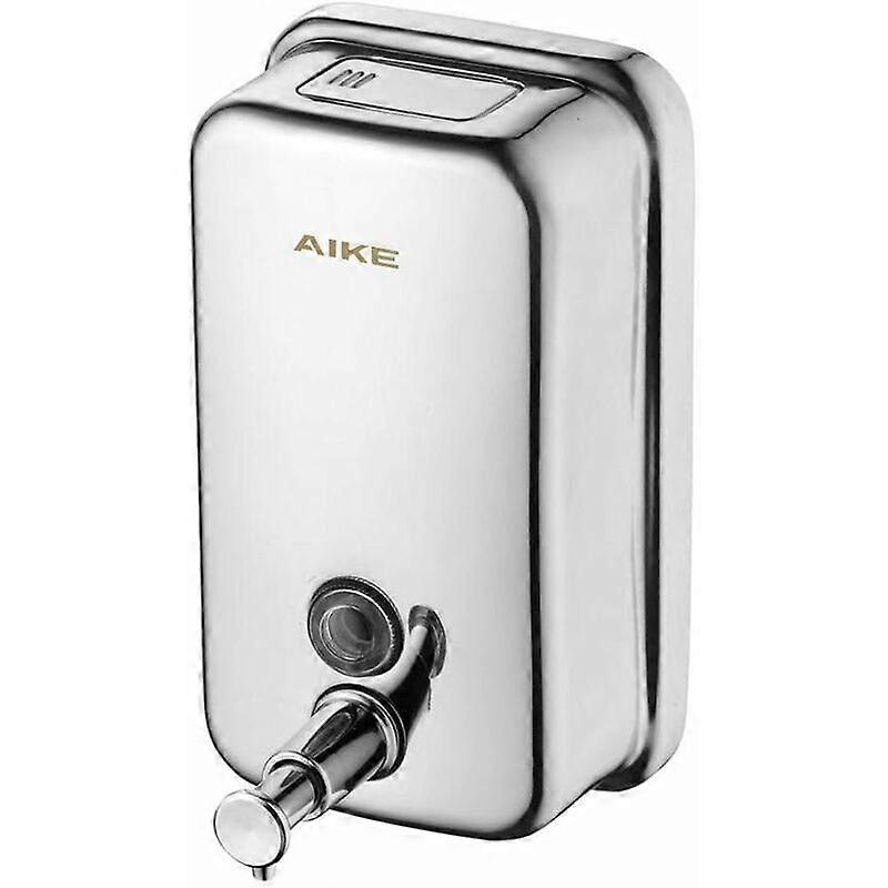 Dispenser di sapone liquido a parete in acciaio inossidabile da 1000 ml per bagno e cucina