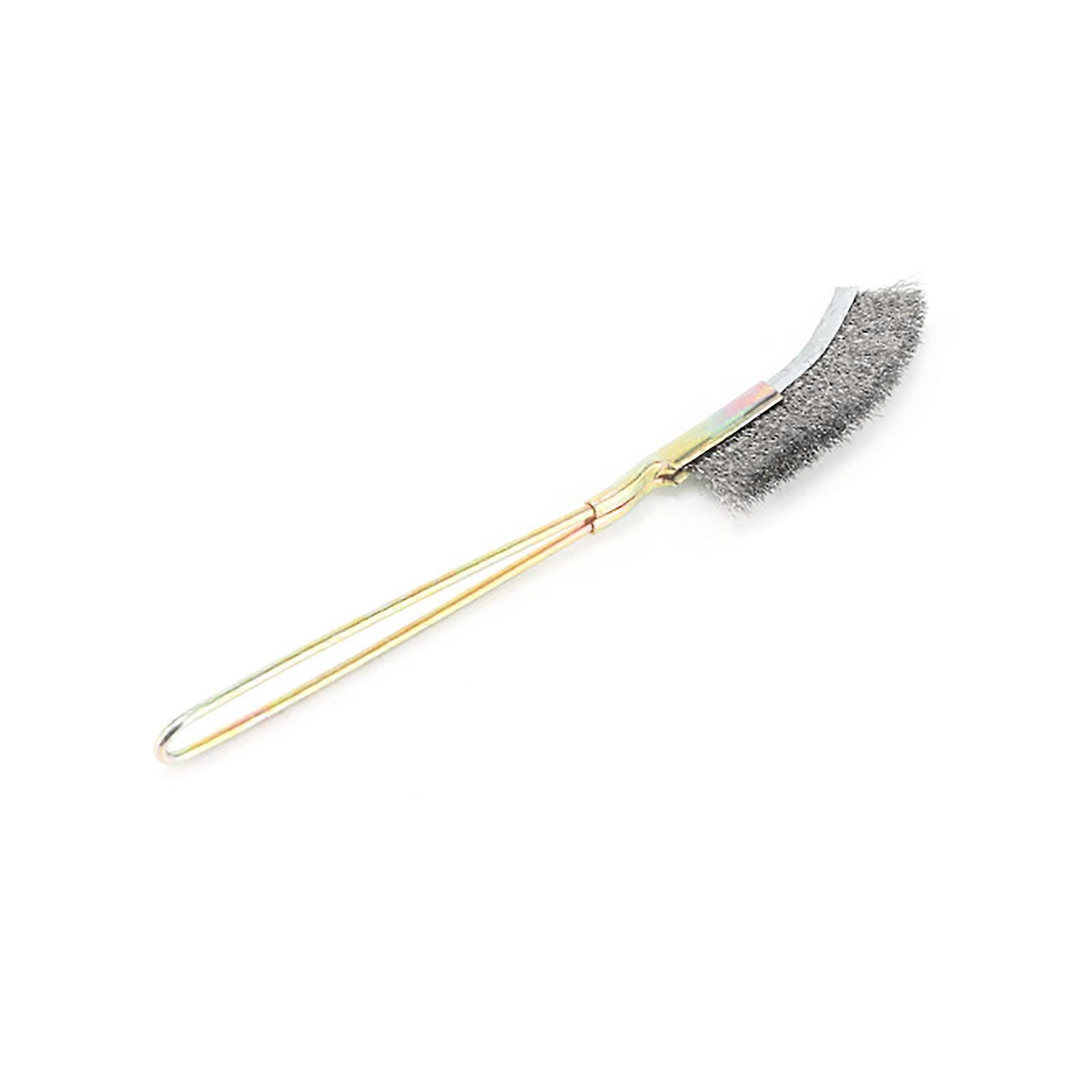 Brosse en acier inoxydable avec poignée Brosse amovible pour un rangement facile et un nettoyage efficace dans les cuisines et les ateliers Acier inoxydable