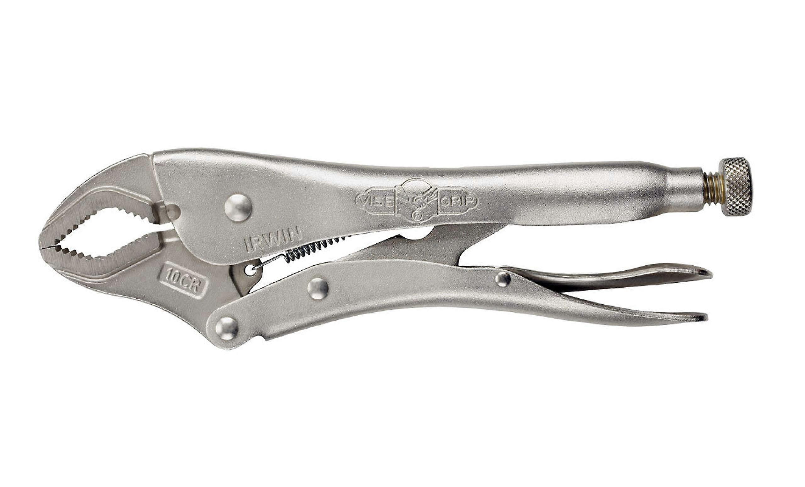 Irwin Pliers Curved Jaw Locking 10 Inch Heavy Duty Adjustable Tool for Precision Grip and Durable Performance