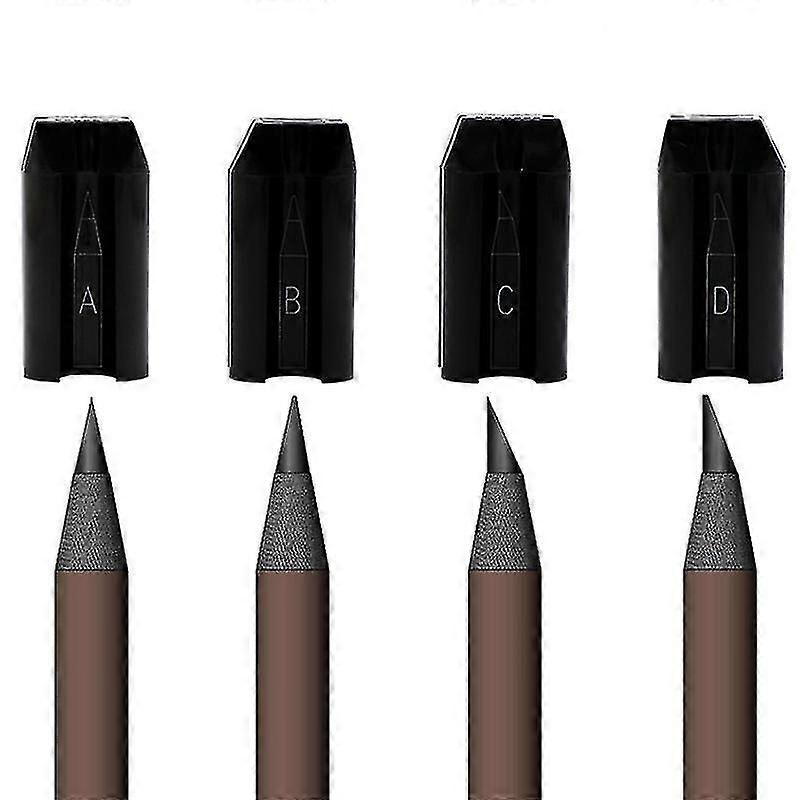 4 In 1 Eyebrow Pencil Sharpener Microblading Tattoo Tool For Makeup Profiler Pen
