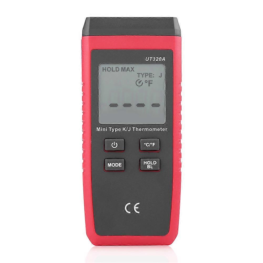 Mini Contact Digital K/J Thermocouple Thermometer With LCD Display, Pocket-Size, Handheld, Type K/J Compatible