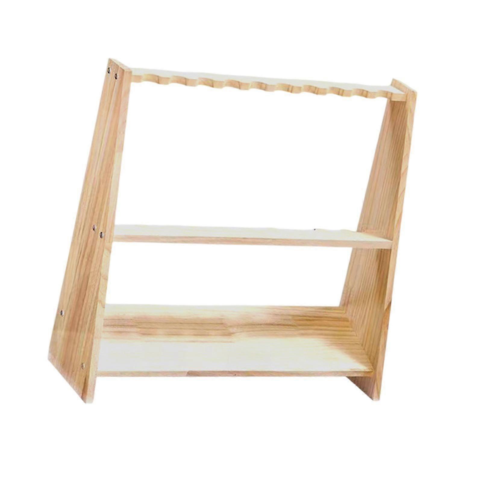 Pool Cue Rack Portable Wood Pool Stick Holder for Sports Billiard Player Bar