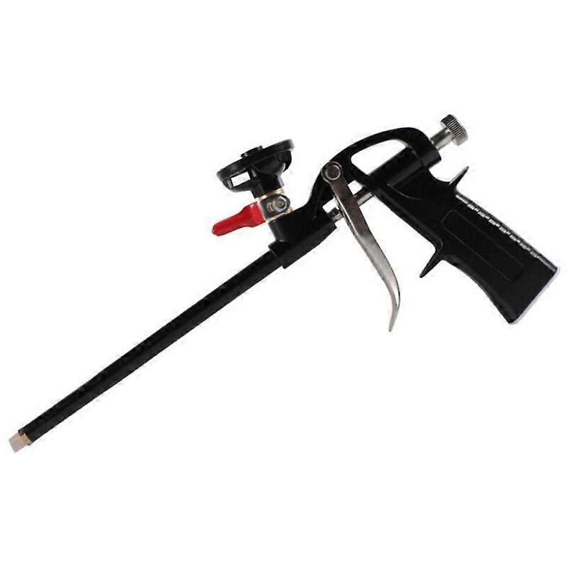 Professional Adjustable Polyurethane Foam Gun Metal PU Expanding Foam Gun Caulking Gun with Switch No Clean for Filling Sealing