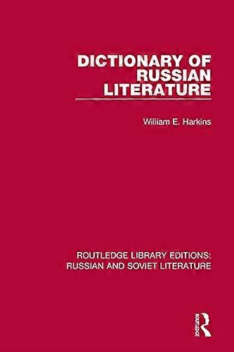 Dictionary of Russian Literature