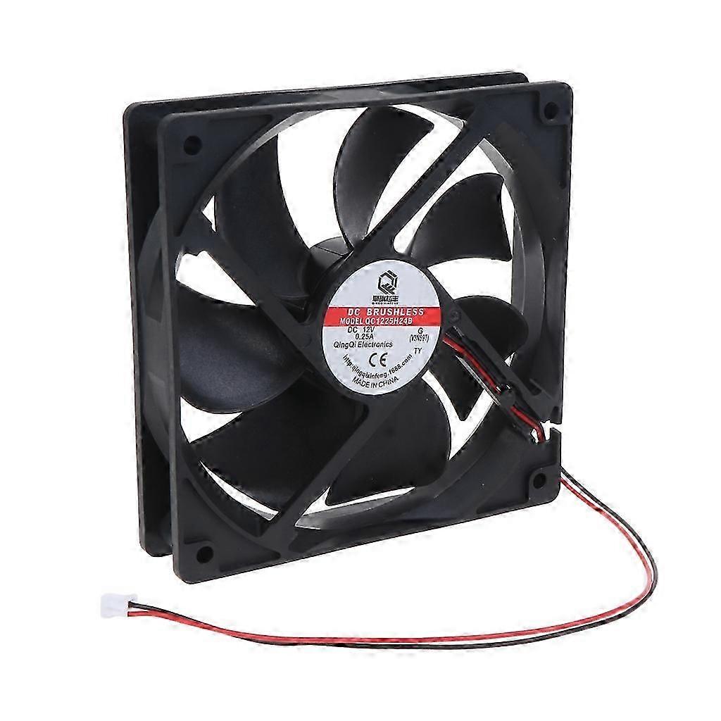 Starker, leiser 12025 DC 12 V 2-poliger 2300 U/min-Lüfter 120 x 120 x 25 mm Computergehäuselüfter
