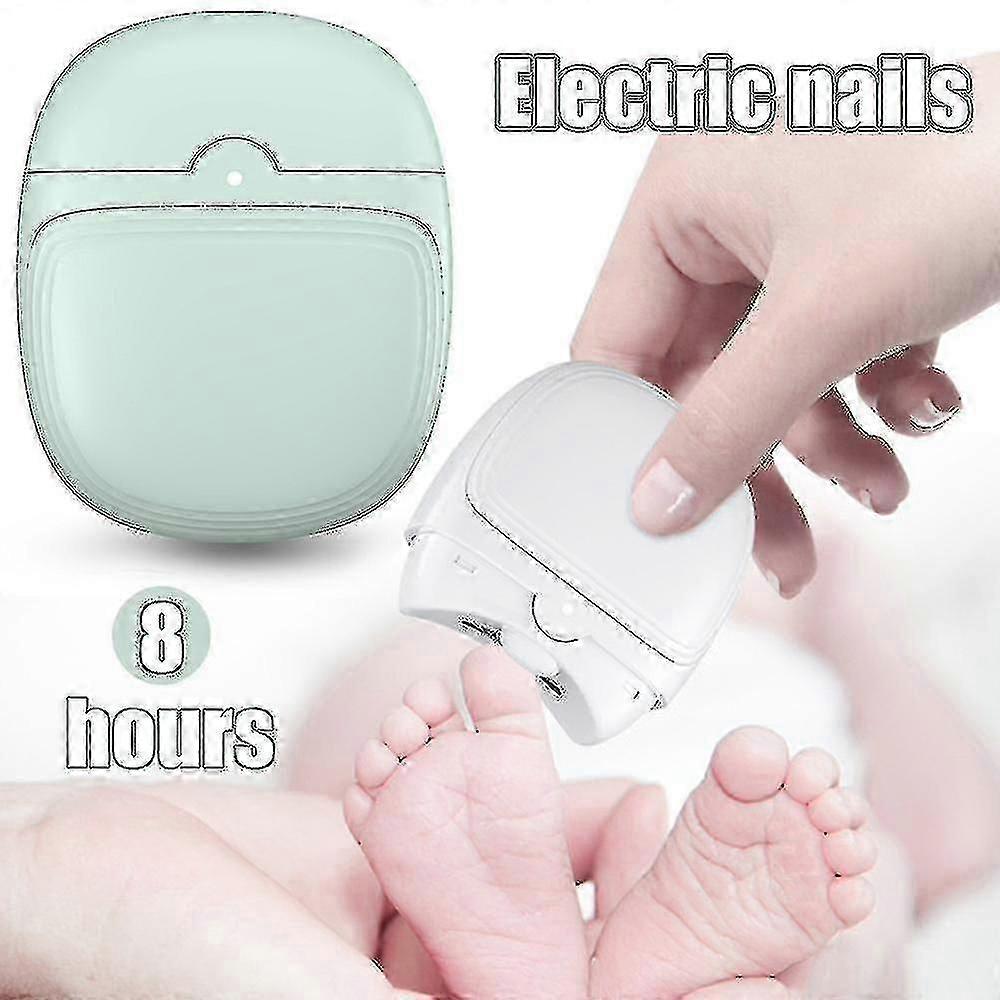 Elektrischer automatischer Nagelknipser mit Licht, Nagelknipser und Schleifer 2 in 1, wiederaufladbarer Sicherheitsnagelschneider für Erwachsene Kinder6460174362481