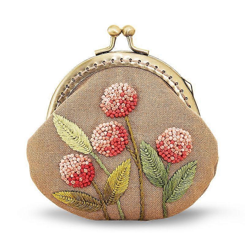 2023 مواد تطريز جديدة مصنوعة يدويا ، مجموعة مواد صنع المحفظة ، تطريز نسيج المبتدئين للبالغين ، نمط متعدد