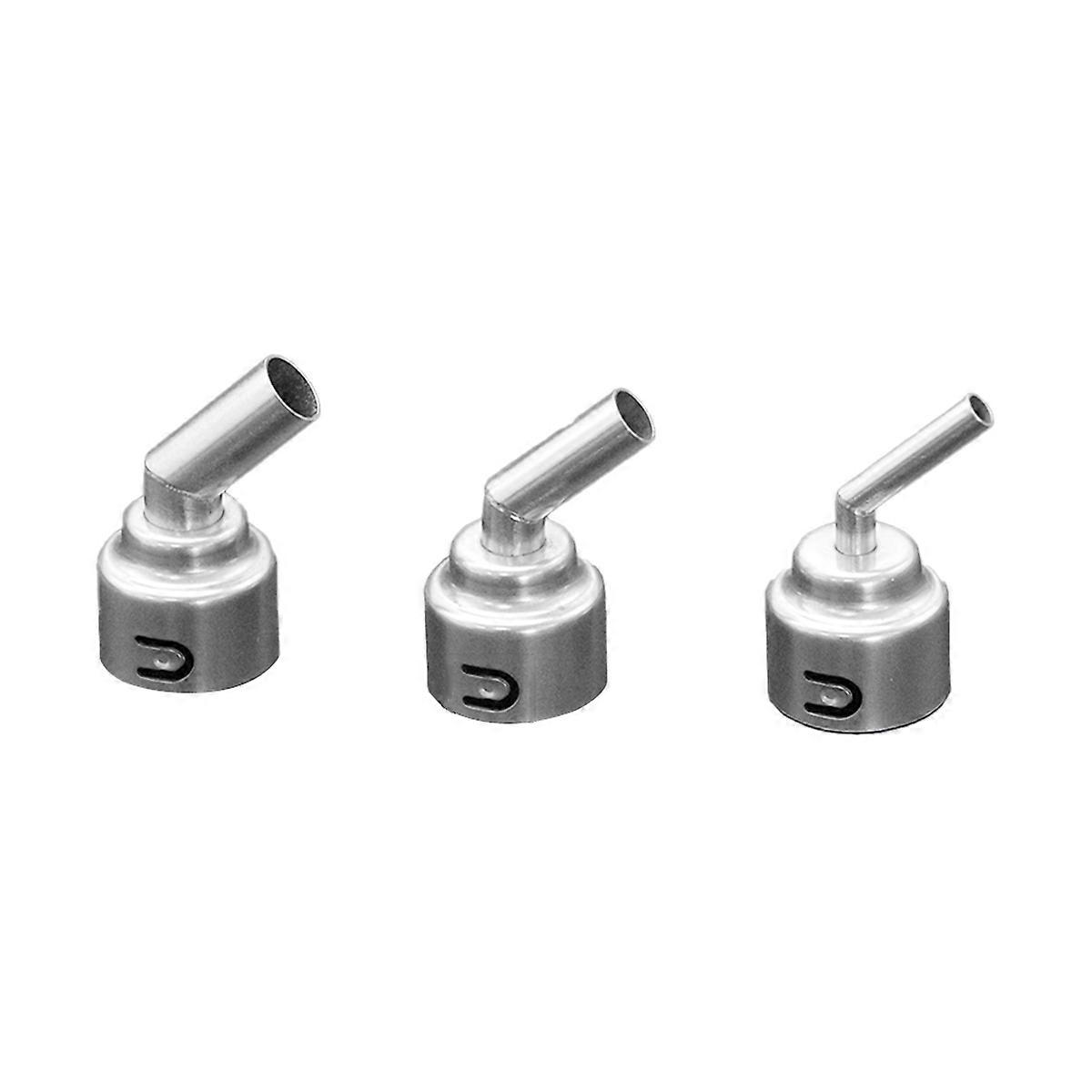 For SUGON 8650/ 8630/8610DX-PRO Hot Air Soldering Station 45 Degree Curved Nozzle 5mm/8mm/10mm Bent