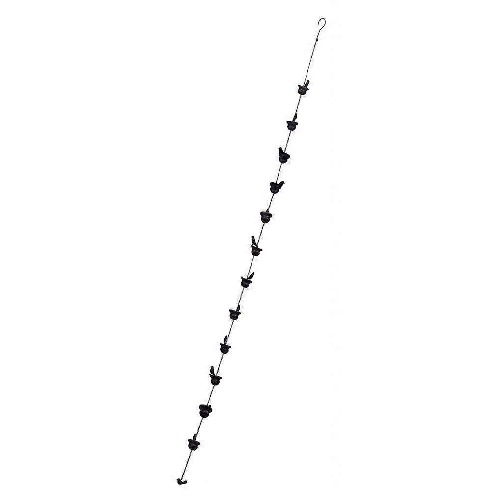 Rain Chain Rain Basin Downspout 2.4M Birds on Cups Rainwater Catcher Chain