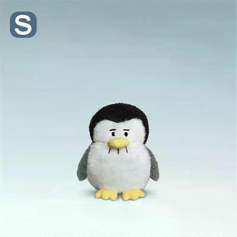Exploding Head Penguin Action Figure Sad Expression Doll Plush Toy Ugly Cute Car Throw Pillow Cute Cushion