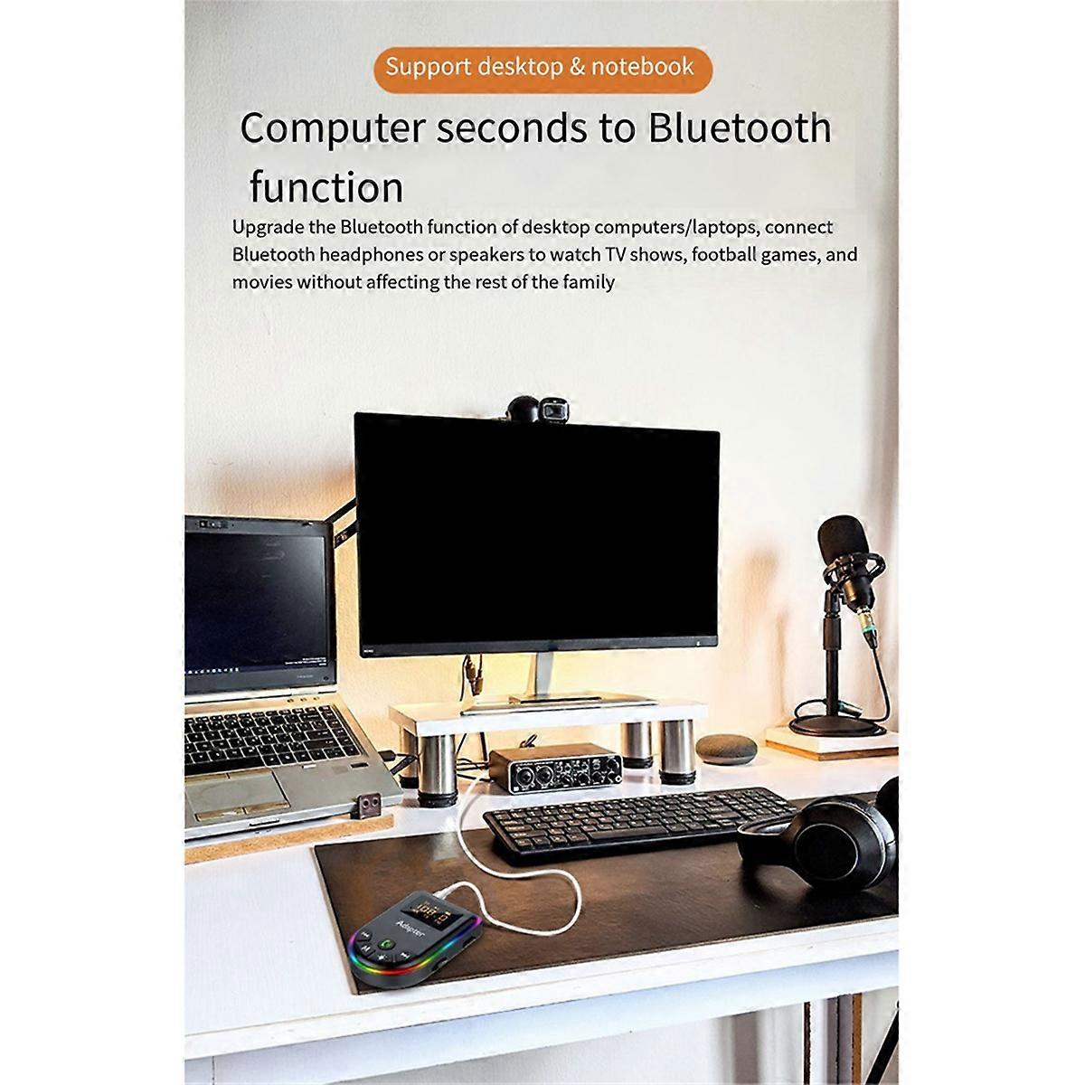 5.3 Bluetooth Transmitter Receiver 2-in-1 Bluetooth Adapter