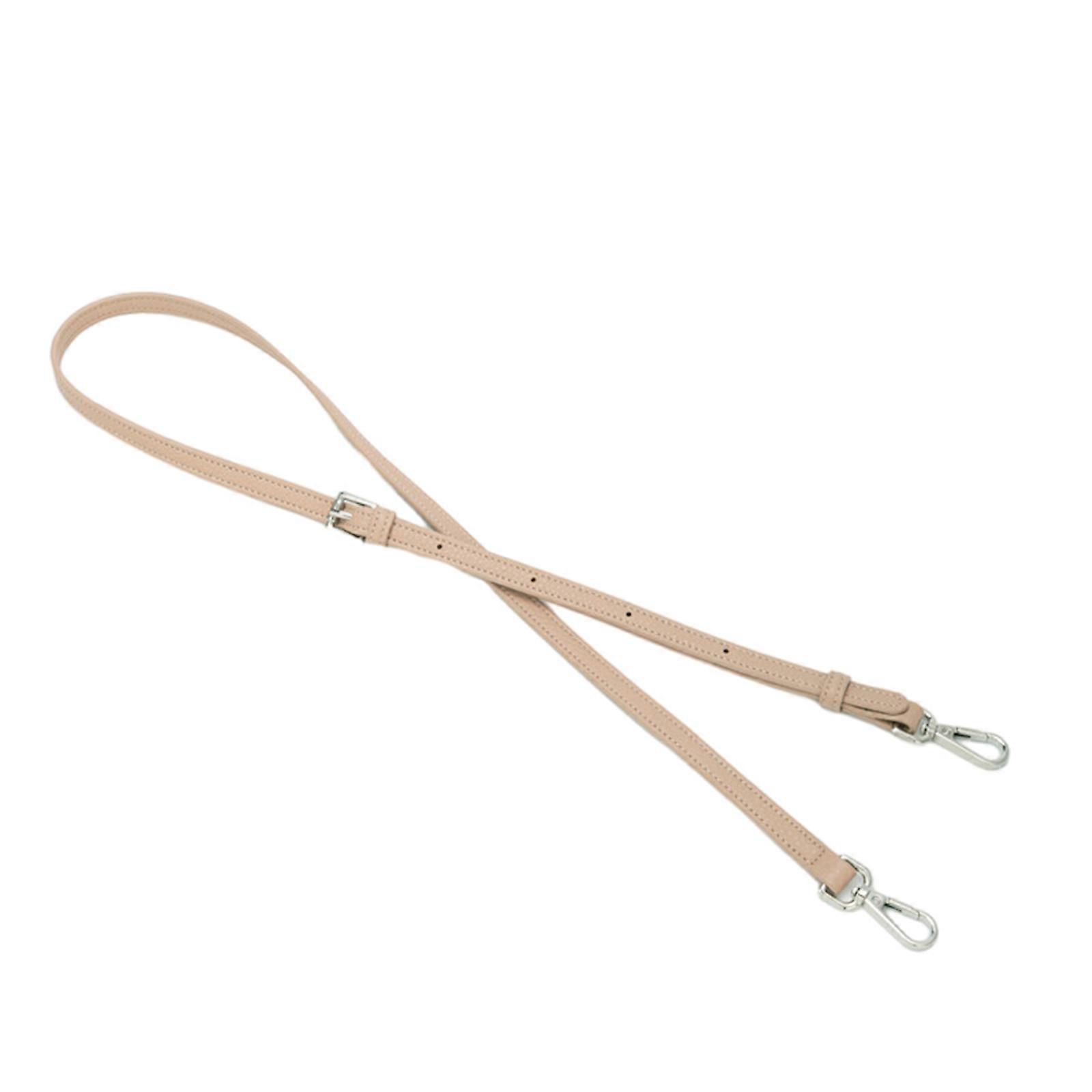 交換用ハンドバッグショルダーストラップ/パンチフリーバックルショルダークロスボディバッグストラップ/バックルハンドクラフトバッグアクセサリーピンク