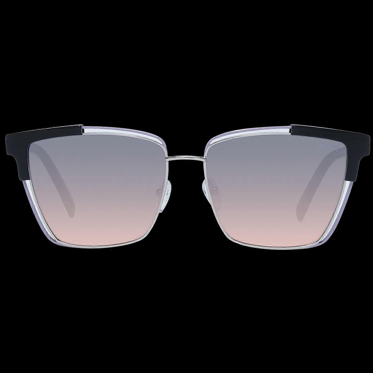 Emilio Pucci Ep0171 5705b Women's Sunglasses – Black Frame, Gray Gradient Lenses