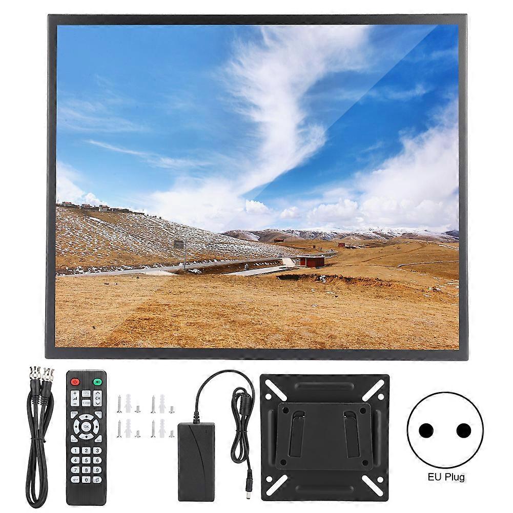 19in 1280x1024 Multipoint Mode Capacitive Touch Screen Full Interface Industrial Metal Monitor 100-240V