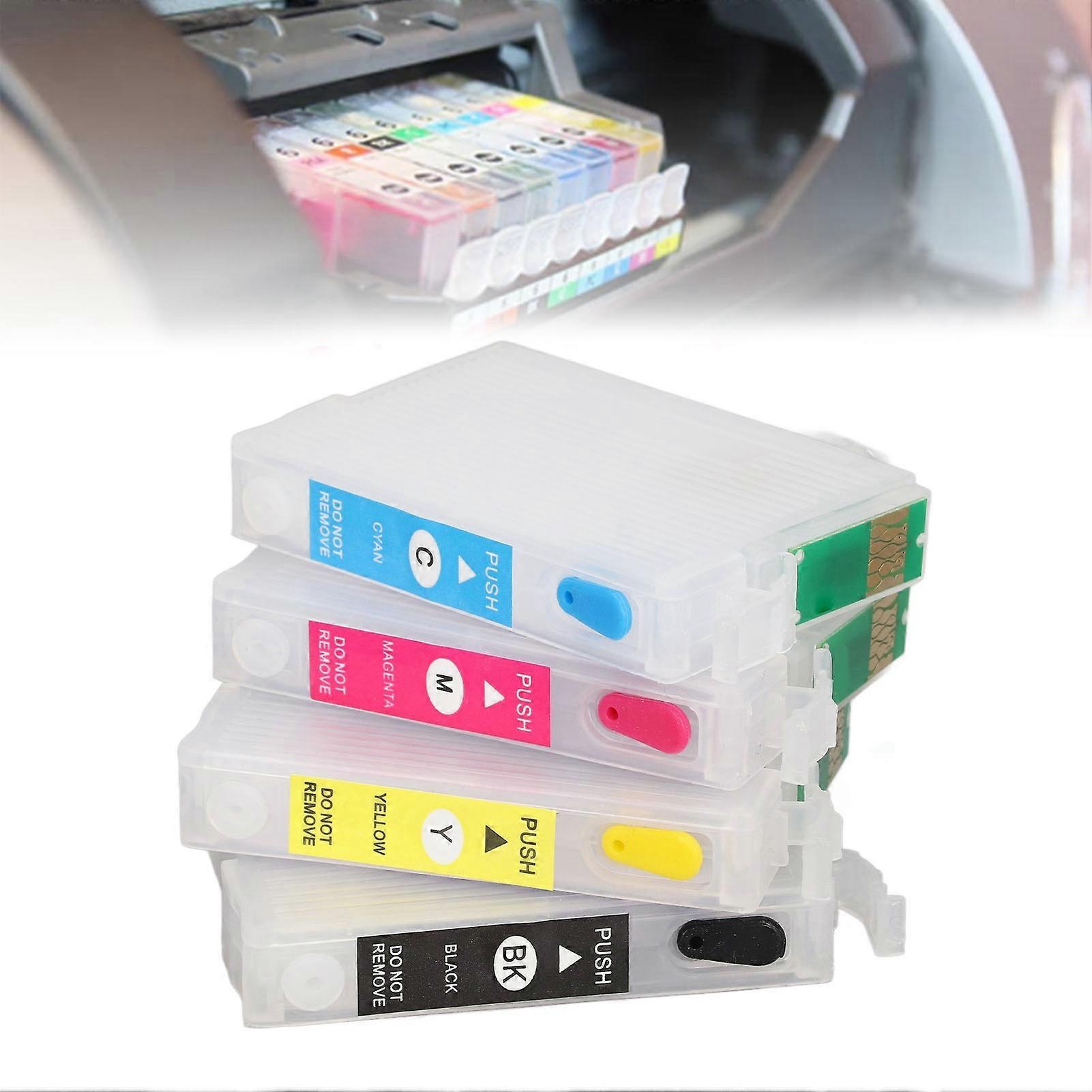 Ink Cartridge PP BK C M Y 4 Colors Printing Accessory Part for Photo Paper Document T1401 T1402 T1403 T1404 