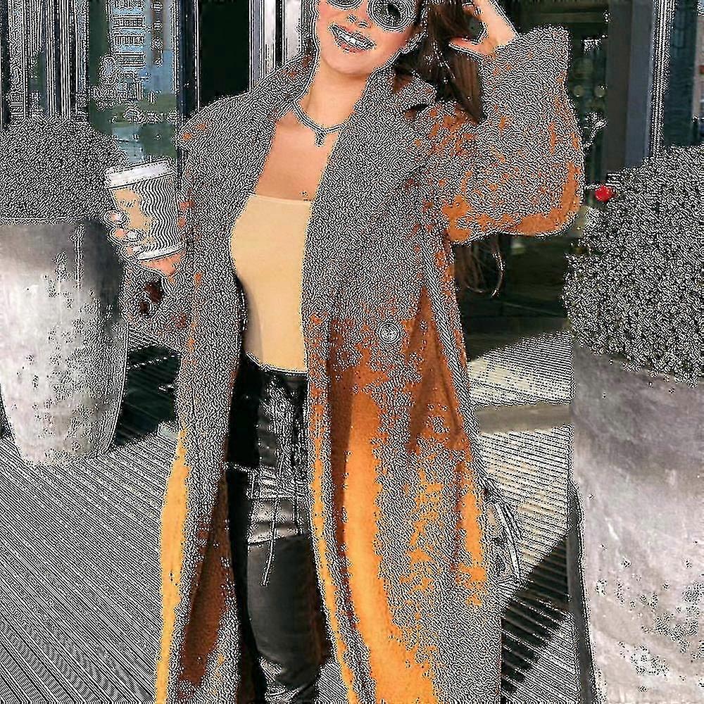 Winter Women's Fluffy Long Jacket Coat