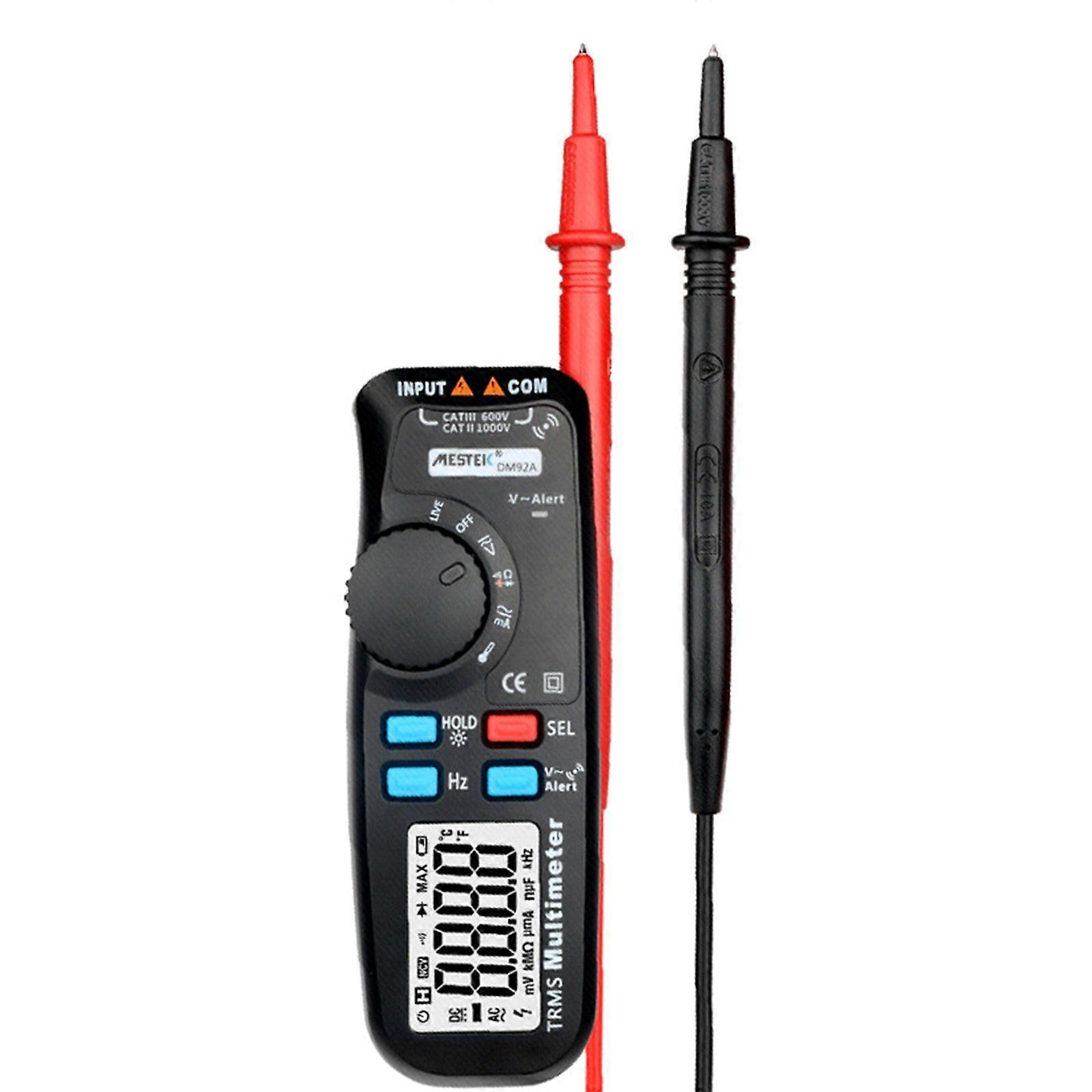 Handhled Multimeter Anti-burn Voltage Tester Voltmeter Measuring AC/for DC Volta