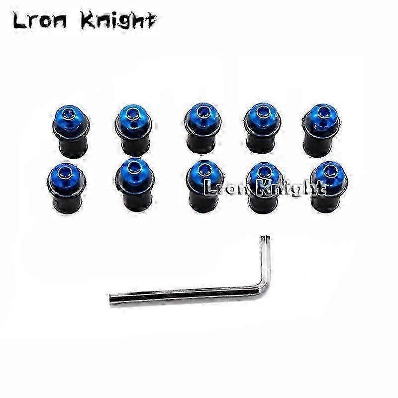 Exquisite For YAMAHA YZF-R1 YZF-R3 YZF-R6 YZF-R15 YZF-R25 MT-03 MT-25 YZF R1 R3 Motorcycle Windshield Bolts Screw Nut Fastener Kit M5 5mm