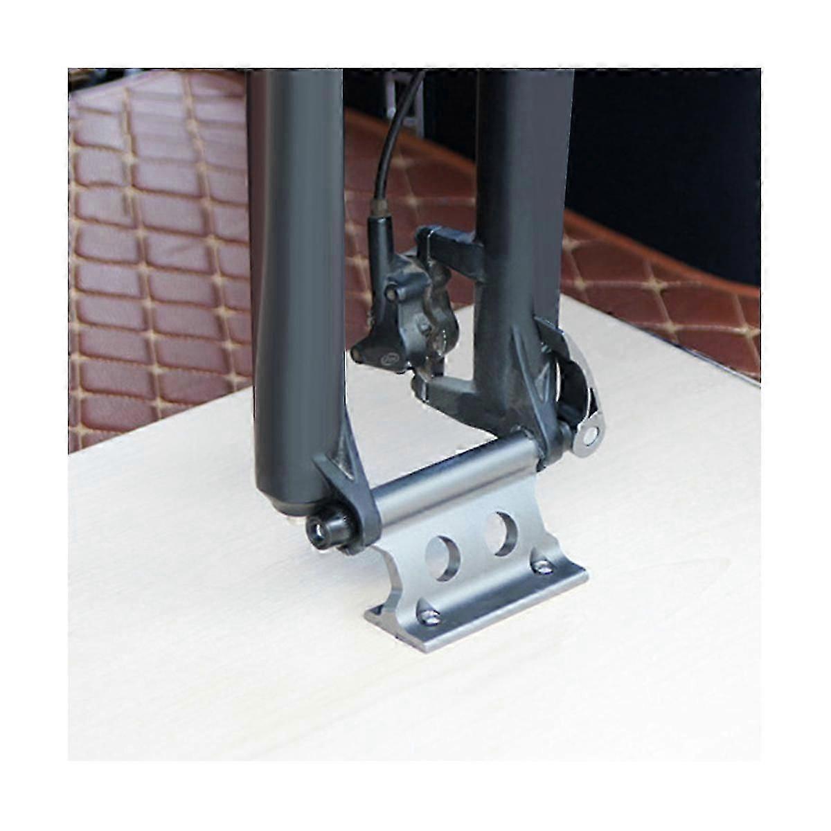 suitable for Bicycle Bike Front Fork Quick Release Retaining Clip Dismountable Attaching Clamp Portable Cycling-FO  SHAN  RAN  WANG