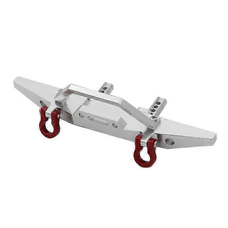 Metal Front Bumper with Tow Hook for MN128 1/10 Car Upgrade Parts, 3
